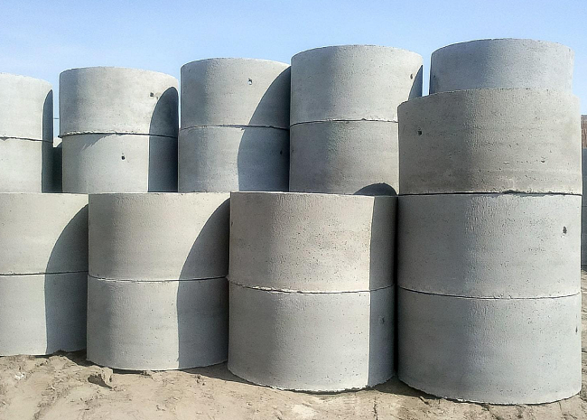 Бетонные кольца